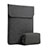 Sleeve Velvet Bag Case Pocket for Apple MacBook Air 13 inch Black