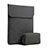 Sleeve Velvet Bag Case Pocket for Apple MacBook Pro 13 inch (2020) Black