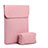 Sleeve Velvet Bag Case Pocket for Apple MacBook Pro 13 inch (2020) Pink