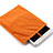 Sleeve Velvet Bag Case Pocket for Huawei Honor WaterPlay 10.1 HDN-W09 Orange