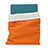 Sleeve Velvet Bag Case Pocket for Samsung Galaxy Tab S 8.4 SM-T705 LTE 4G Orange