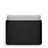 Sleeve Velvet Bag Leather Case Pocket L02 for Apple MacBook Pro 15 inch Black