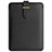 Sleeve Velvet Bag Leather Case Pocket L04 for Apple MacBook Air 13 inch Black