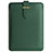 Sleeve Velvet Bag Leather Case Pocket L04 for Apple MacBook Pro 15 inch Retina Green