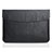 Sleeve Velvet Bag Leather Case Pocket L06 for Apple MacBook Air 11 inch Black