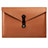 Sleeve Velvet Bag Leather Case Pocket L08 for Apple MacBook 12 inch Brown