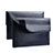 Sleeve Velvet Bag Leather Case Pocket L11 for Apple MacBook Air 13 inch Blue