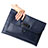 Sleeve Velvet Bag Leather Case Pocket L12 for Apple MacBook Air 11 inch Blue