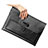 Sleeve Velvet Bag Leather Case Pocket L12 for Apple MacBook Air 13 inch Black