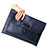 Sleeve Velvet Bag Leather Case Pocket L12 for Apple MacBook Air 13 inch Blue