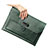 Sleeve Velvet Bag Leather Case Pocket L12 for Apple MacBook Air 13 inch Green