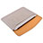 Sleeve Velvet Bag Leather Case Pocket L15 for Apple MacBook Pro 15 inch Retina