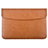 Sleeve Velvet Bag Leather Case Pocket L15 for Apple MacBook Pro 15 inch Retina Orange
