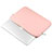 Sleeve Velvet Bag Leather Case Pocket L16 for Apple MacBook Air 13 inch Pink