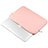 Sleeve Velvet Bag Leather Case Pocket L16 for Apple MacBook Pro 15 inch Retina Pink