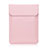 Sleeve Velvet Bag Leather Case Pocket L21 for Apple MacBook Air 11 inch Pink