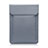 Sleeve Velvet Bag Leather Case Pocket L21 for Apple MacBook Air 13 inch Gray