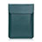 Sleeve Velvet Bag Leather Case Pocket L21 for Apple MacBook Pro 15 inch Retina Green