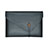 Sleeve Velvet Bag Leather Case Pocket L22 for Apple MacBook Air 13 inch Black