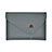 Sleeve Velvet Bag Leather Case Pocket L22 for Apple MacBook Pro 13 inch (2020) Gray