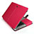 Sleeve Velvet Bag Leather Case Pocket L24 for Apple MacBook Pro 15 inch Hot Pink