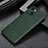 Soft Luxury Leather Snap On Case Cover A04 for Apple iPhone 13 Green