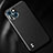 Soft Luxury Leather Snap On Case Cover A05 for Apple iPhone 13 Black