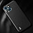 Soft Luxury Leather Snap On Case Cover A05 for Apple iPhone 15 Black