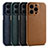 Soft Luxury Leather Snap On Case Cover A06 for Apple iPhone 14 Pro Max