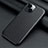 Soft Luxury Leather Snap On Case Cover A09 for Apple iPhone 15 Black