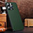 Soft Luxury Leather Snap On Case Cover A11 for Apple iPhone 14 Pro Green