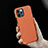 Soft Luxury Leather Snap On Case Cover A12 for Apple iPhone 14 Pro