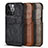 Soft Luxury Leather Snap On Case Cover A14 for Apple iPhone 13 Pro Max