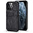 Soft Luxury Leather Snap On Case Cover A14 for Apple iPhone 13 Pro Max