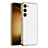 Soft Luxury Leather Snap On Case Cover AC2 for Samsung Galaxy S22 Plus 5G White