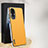 Soft Luxury Leather Snap On Case Cover AT1 for Huawei Honor 80 5G Yellow