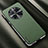 Soft Luxury Leather Snap On Case Cover AT1 for Huawei Mate 50 Green