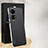 Soft Luxury Leather Snap On Case Cover AT1 for Huawei P50 Pro Black