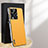 Soft Luxury Leather Snap On Case Cover AT1 for Vivo iQOO 10 5G Yellow