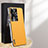 Soft Luxury Leather Snap On Case Cover AT1 for Vivo iQOO 11 5G Yellow