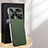 Soft Luxury Leather Snap On Case Cover AT1 for Vivo X80 5G Green