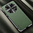 Soft Luxury Leather Snap On Case Cover AT2 for Oppo Find X6 5G Green