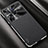 Soft Luxury Leather Snap On Case Cover AT2 for Vivo X80 Pro 5G Black