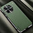Soft Luxury Leather Snap On Case Cover AT2 for Vivo X90 5G Green