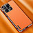 Soft Luxury Leather Snap On Case Cover AT2 for Xiaomi Mi 13 5G Orange