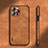 Soft Luxury Leather Snap On Case Cover AT3 for Apple iPhone 14 Pro