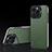 Soft Luxury Leather Snap On Case Cover AT5 for Apple iPhone 14 Pro