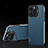Soft Luxury Leather Snap On Case Cover AT5 for Apple iPhone 15 Pro Max