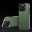 Soft Luxury Leather Snap On Case Cover AT5 for Apple iPhone 15 Pro Max