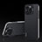 Soft Luxury Leather Snap On Case Cover AT5 for Apple iPhone 15 Pro Max Black